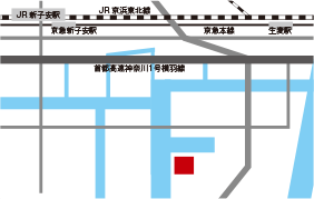 大黒町建材センター地図